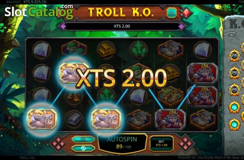 Win Screen 2. Troll KO slot