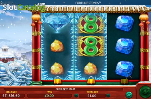 Hold Feature. Fortune Stones slot