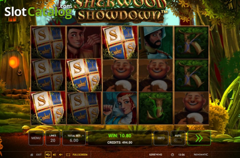 Captura de tela4. Sherwood Showdown slot