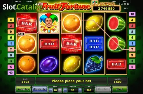 Sălbatic. Fruit Fortune slot