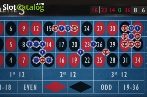 Bildschirm2. RouletteS (Green Tube) slot