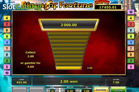 Double Up. Rings of Fortune slot