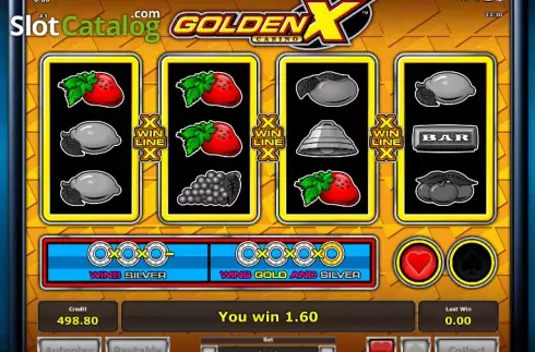 ダブルアップ. GOLDEN X casino カジノスロット