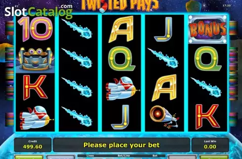 Reels. Twisted Pays slot