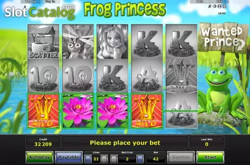 Bildschirm3. Frog Princess slot