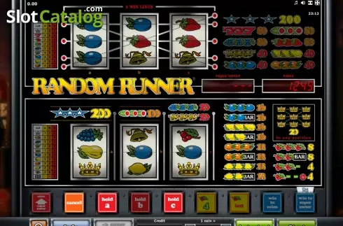 rullar. Random Runner (Eurocoin Interactive) slot