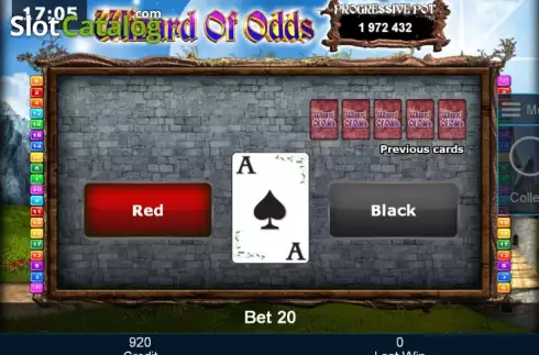 ダブルアップ. Wizard of Odds (ウィザード・オブ・オッズ) カジノスロット