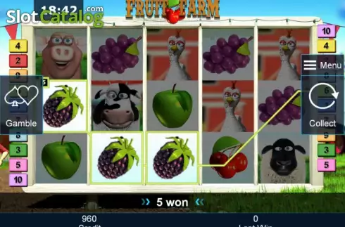 Win. Fruit Farm (Green Tube) slot