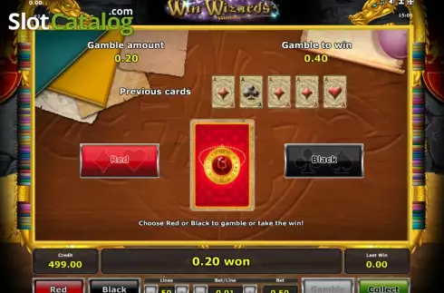 Double Up. Win Wizards slot