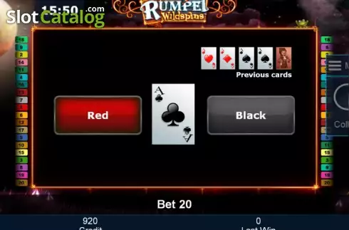 Double Up. Rumpel Wildspins slot