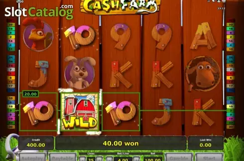 Wild. Cash Farm slot