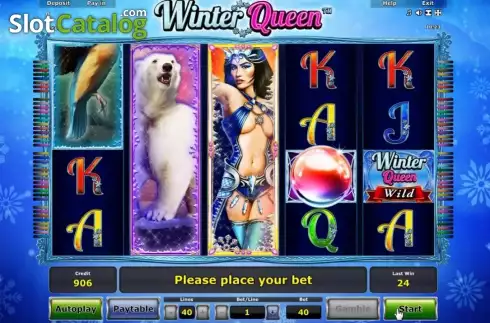 Ecranul 1. Winter Queen slot