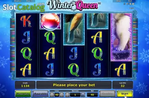 Screen 2. Winter Queen slot