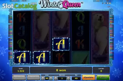 Ecranul 3. Winter Queen slot