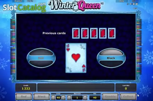 Ecranul 5. Winter Queen slot