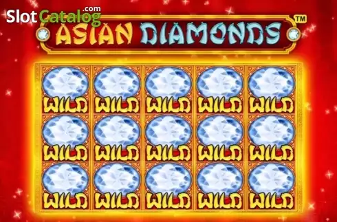 Wild Win Screen. Asian Diamonds slot