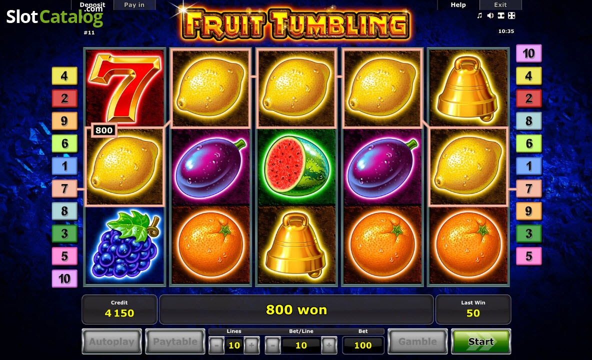 Fruit Tumbling Free Online Slots best online casino games to make money 