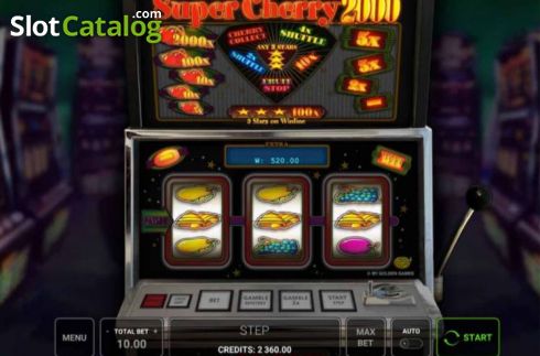 Reel Screen. Super Cherry 2000 slot
