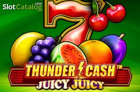 Thunder Cash Juicy Juicy Logotipo