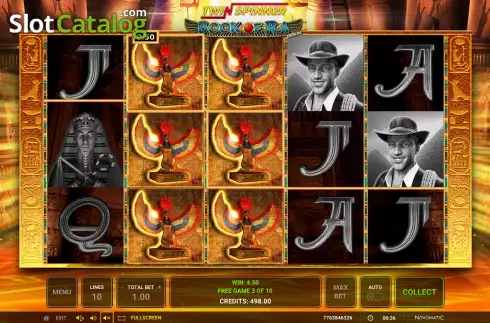 Free Spins 2. Twin Spinner Book of Ra Deluxe slot