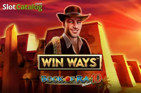 Book of Ra deluxe 10: Win Ways Machine à sous