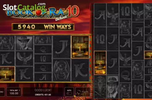 Free Spins Win Screen. Book of Ra deluxe 10: Win Ways slot
