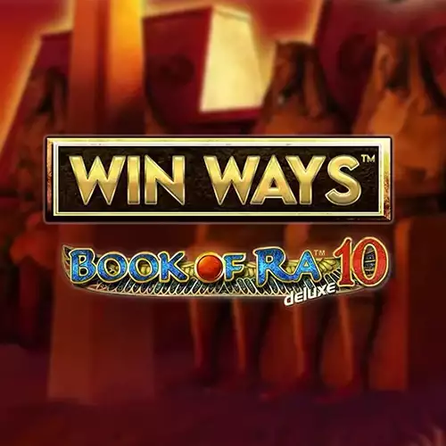 Book of Ra deluxe 10: Win Ways Logotipo