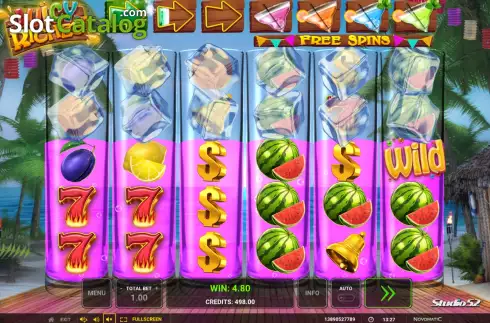 Win screen. Juicy Riches slot
