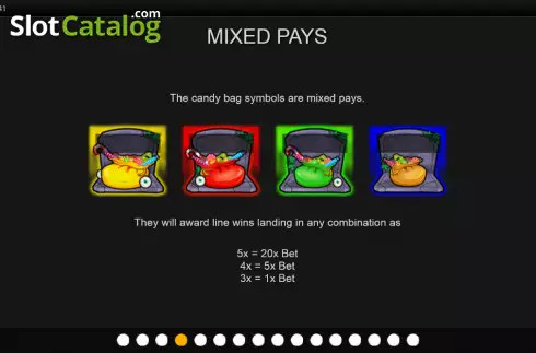 Mixed pays screen. Cops 'n' Robbers Big Money Trick or Treat slot