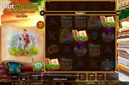 Captura de tela4. Diamond Tales The Princess and the Pea slot