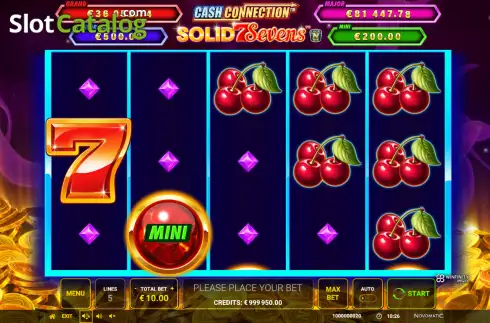 Schermo2. Cash Connection - Solid Sevens slot