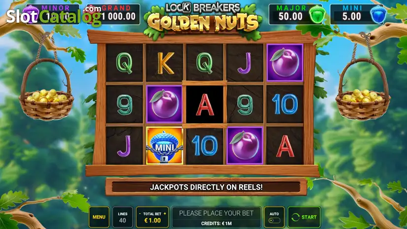 Lock Breakers - Golden Nuts Slot Lock Breakers - Golden Nuts Slot