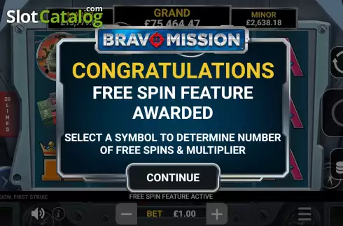 Skärmdump6. Bravo Mission slot