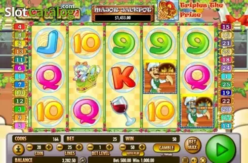 Win Screen 3. Tower Of Pizza slot