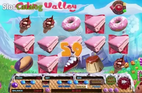 Win screen 2. Cake Valley slot