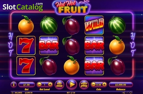 Reel Screen. Hot Hot Fruit slot