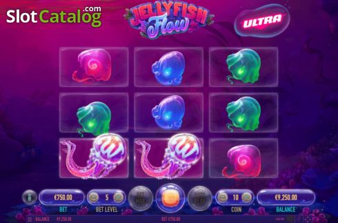 Reel Screen 2. Jellyfish Flow slot