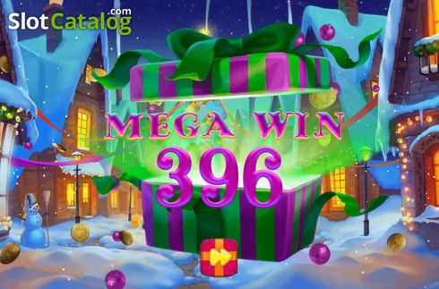 Mega Win. Christmas Gift Rush slot