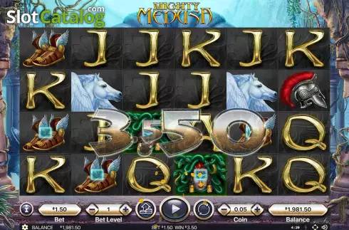 Win Screen 2. Mighty Medusa (Habanero) slot