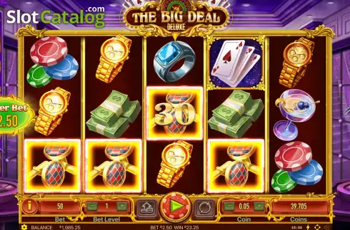 Free Spins Win Screen 3. The Big Deal Deluxe slot