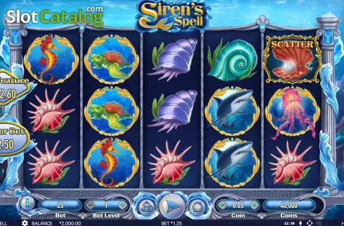 Schermo2. Siren's Spell slot