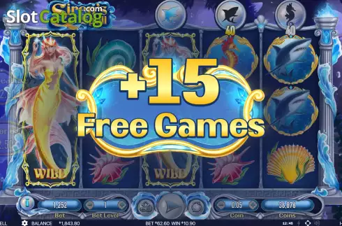 Free Spins Win Screen 3. Siren's Spell slot