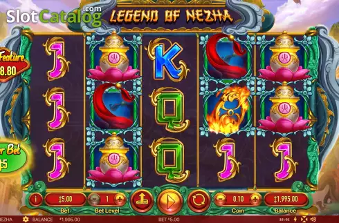Reel Screen. Legend of Nezha (Habanero) slot