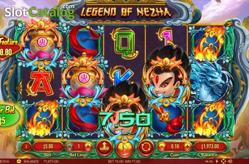 Skärmdump4. Legend of Nezha (Habanero) slot