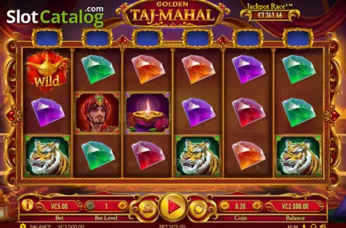 Bildschirm2. Golden Taj Mahal slot