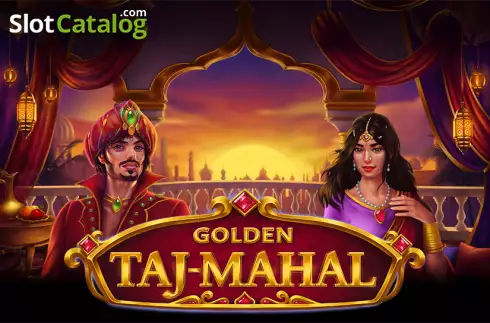 Golden Taj Mahal Logo