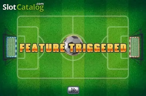 Feature Triggered. Knockout Football slot