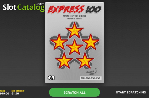 画面2. Express 100 カジノスロット