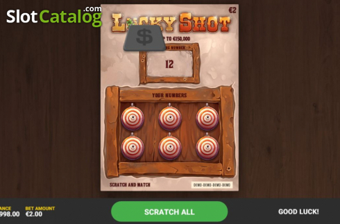 Game Screen 1. Lucky Shot (Hacksaw Gaming) slot