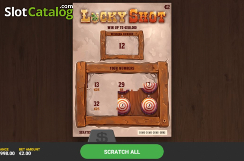 Οθόνη3. Lucky Shot (Hacksaw Gaming) Κουλοχέρης 